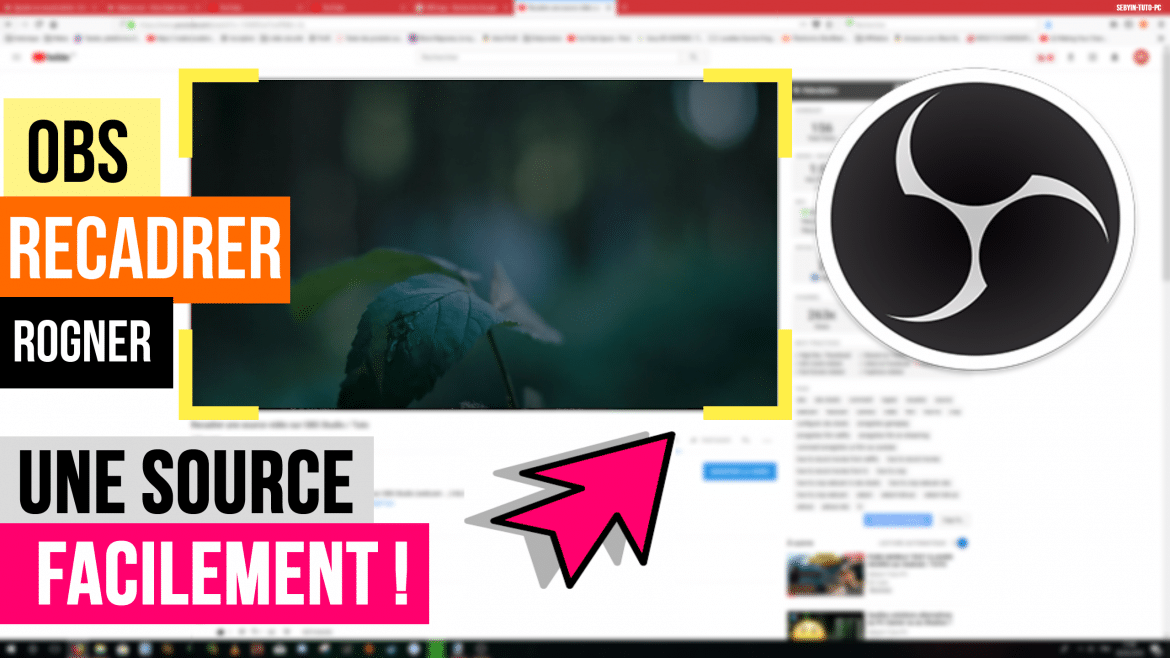 OBS rogner une source visuellement