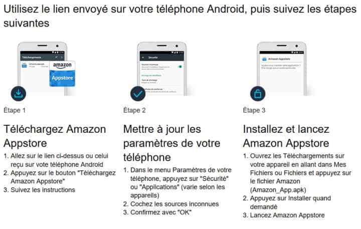 Amazon Appstore pour Android